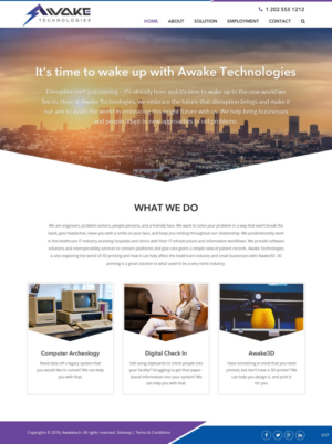 Web Design by pb for this project | Design: #17849629