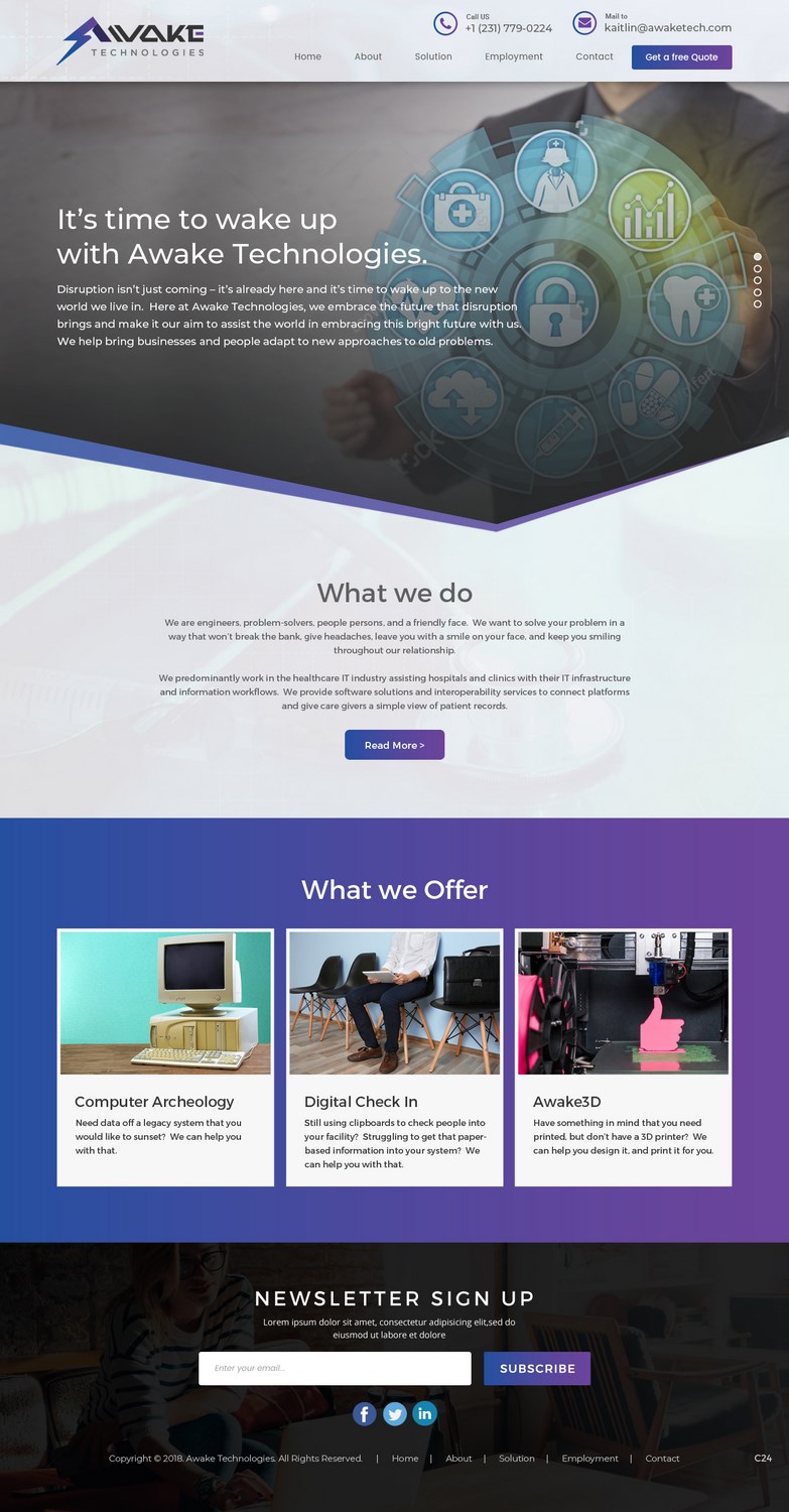 Web Design by pb for this project | Design: #17849632