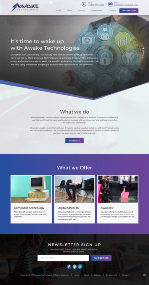 Web Design by pb for this project | Design: #17849632