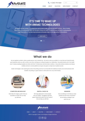 Web Design by pb for this project | Design: #17849635