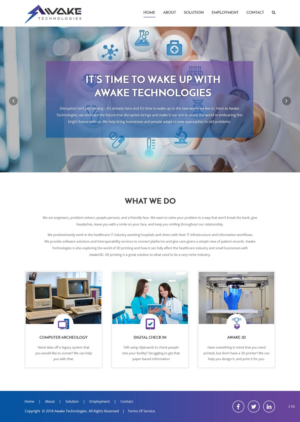 Web Design by pb for this project | Design: #17849637