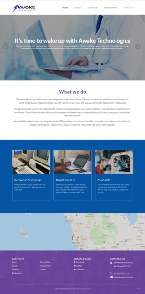 Web Design by pb for this project | Design: #17849640