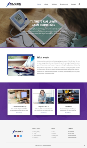Web Design by pb for this project | Design: #17849645