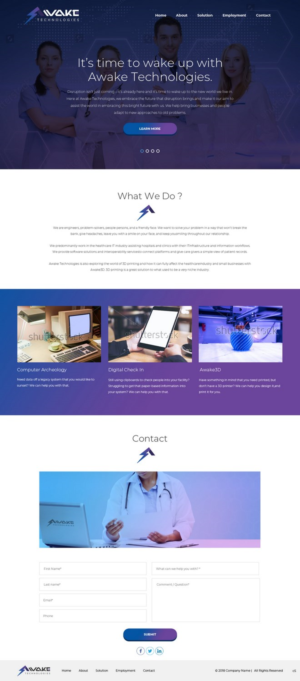 Web Design by pb for this project | Design: #17861202