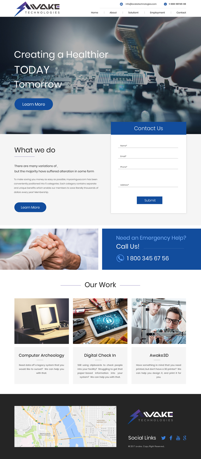 Web Design by Dream Logo Design for this project | Design #17861018