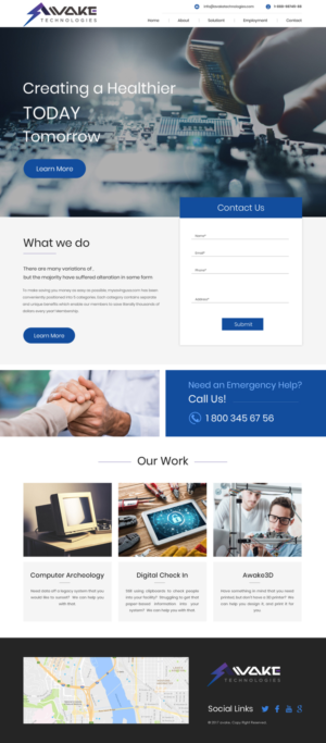 Web Design by Dream Logo Design for this project | Design #17861018