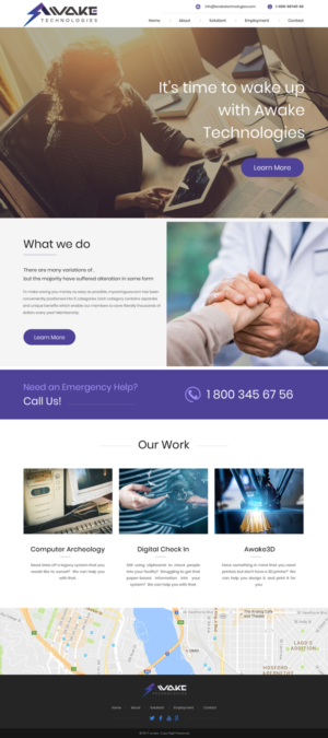 Web Design by Dream Logo Design for this project | Design: #17861019
