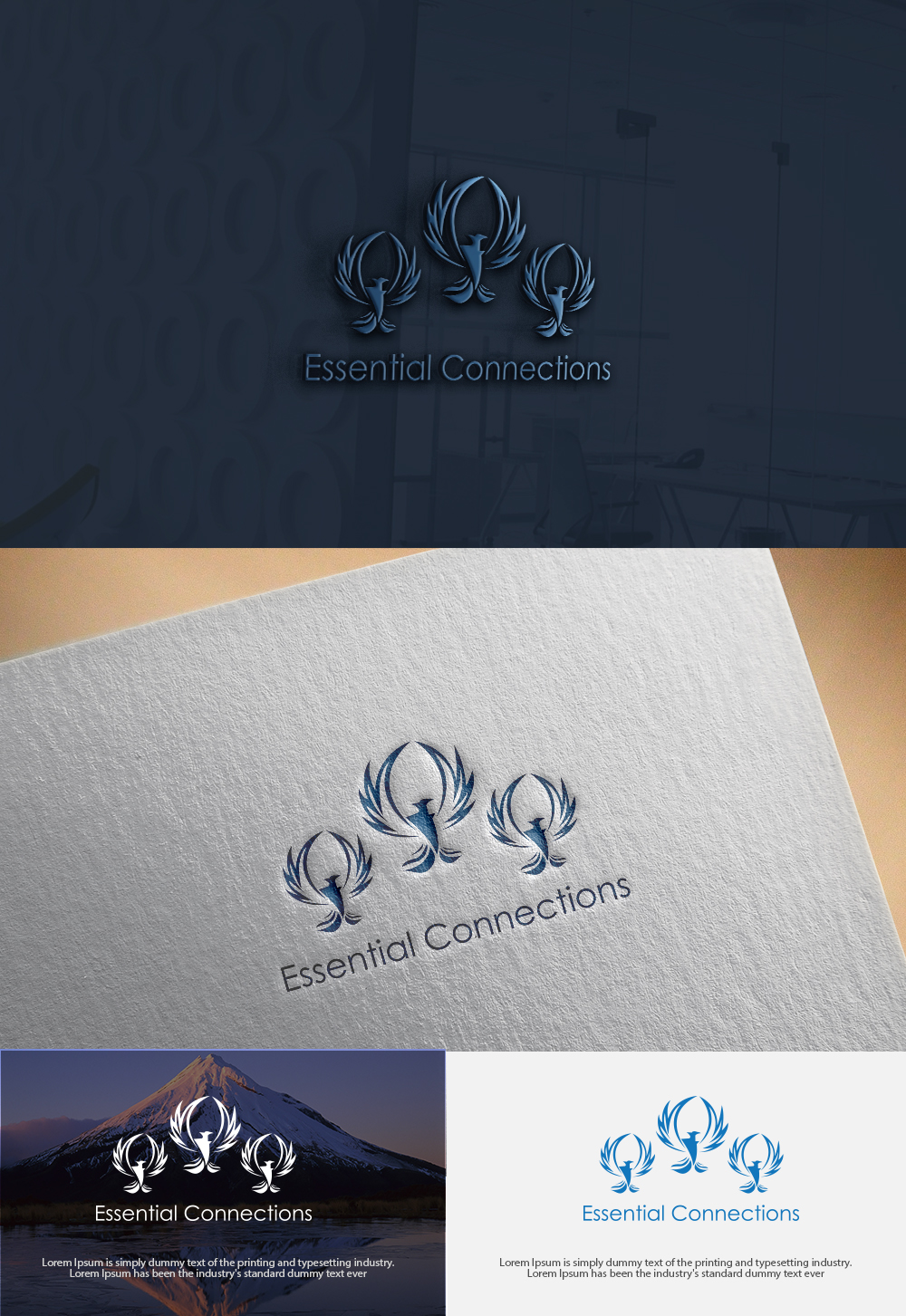Logo Design by dr ghulam mustafa sahab for Essential HealthCare Solutions | Design #17853434