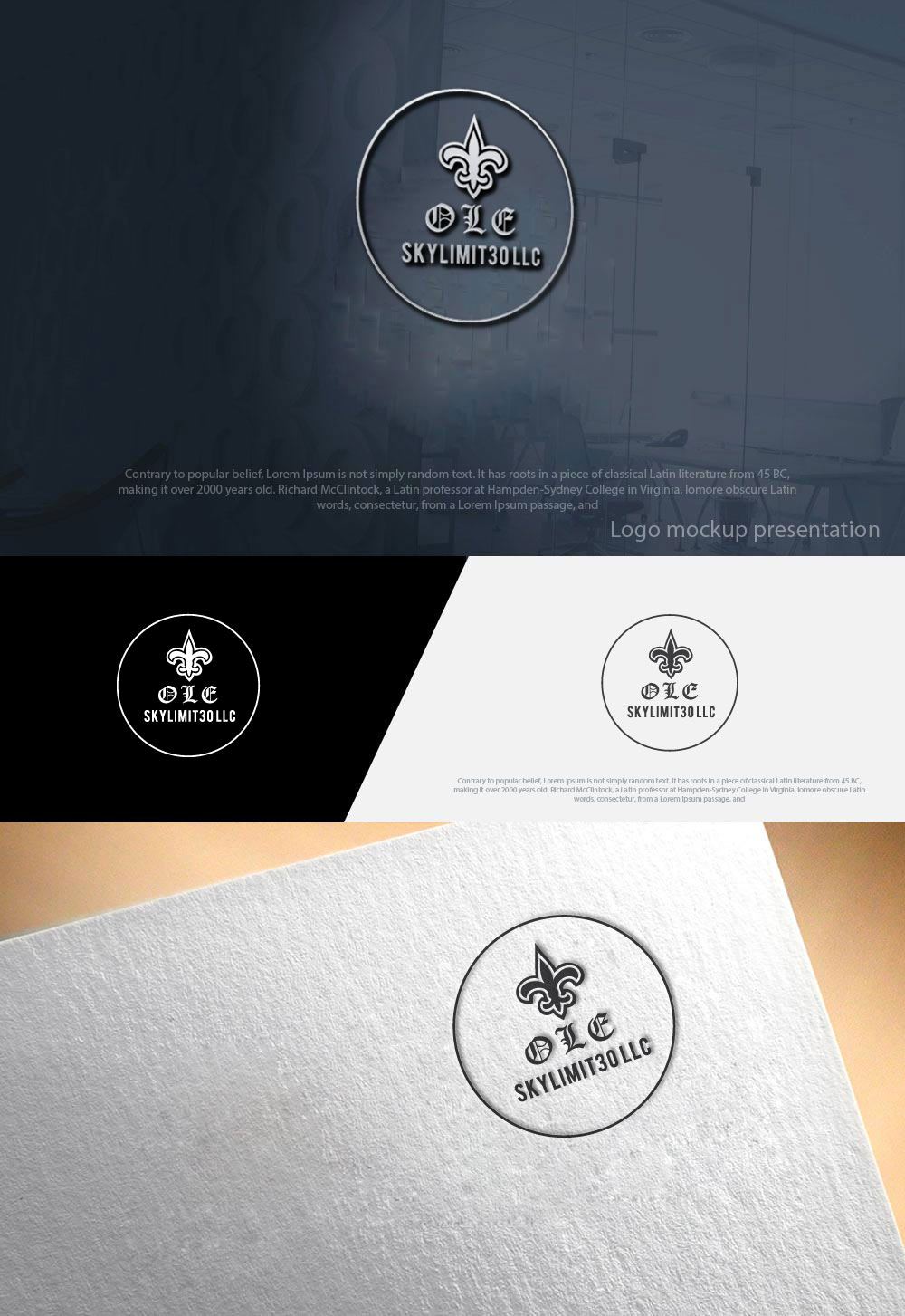 Logo Design by zebronicgraphic for Skylimit30 LLC | Design #17852436