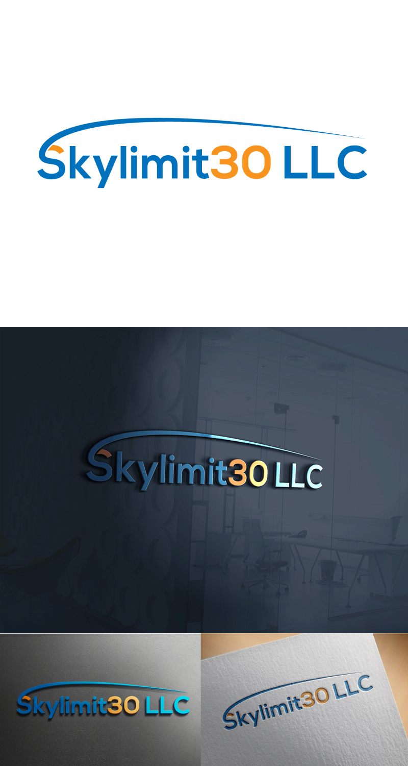 Logo Design by imyounuspathan 2 for Skylimit30 LLC | Design #17848828