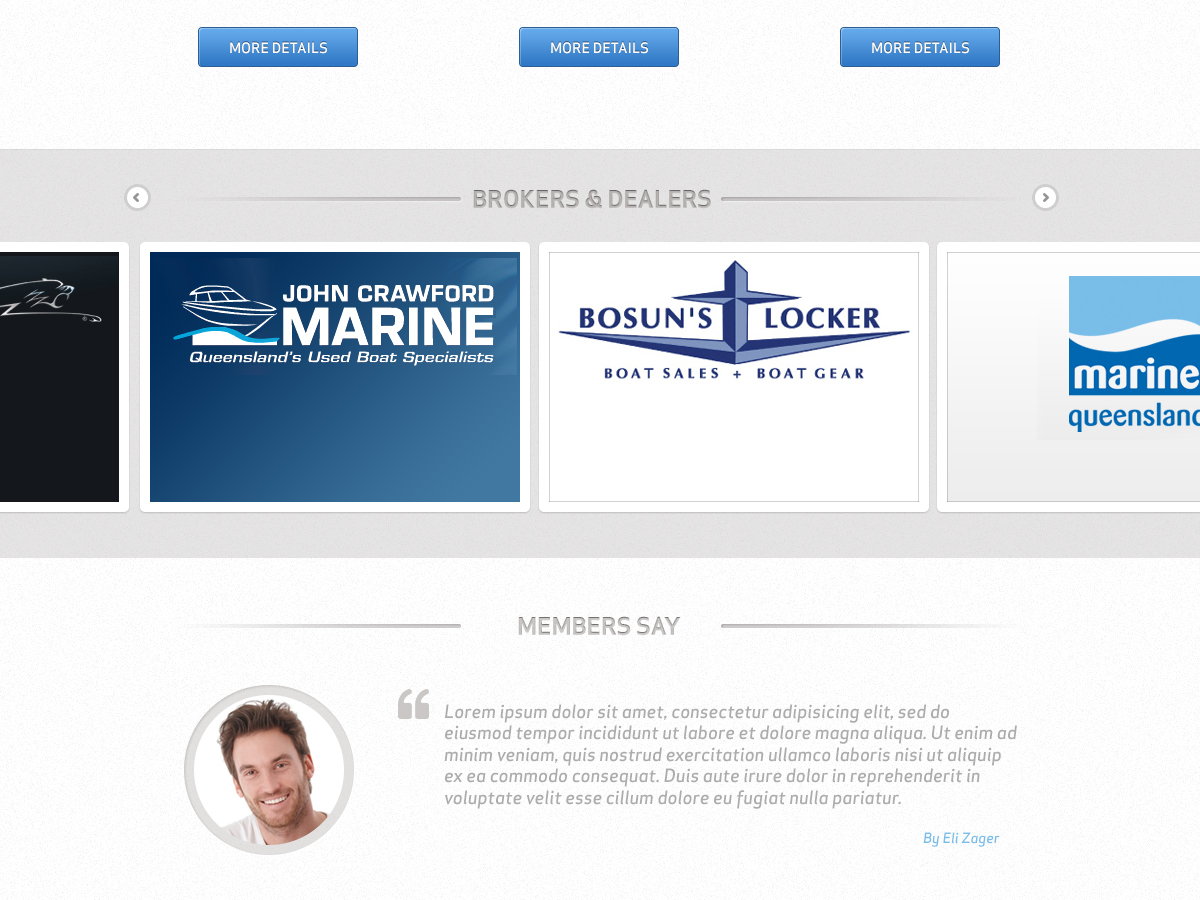 Web Design by Eli Zager for this project | Design #2763822