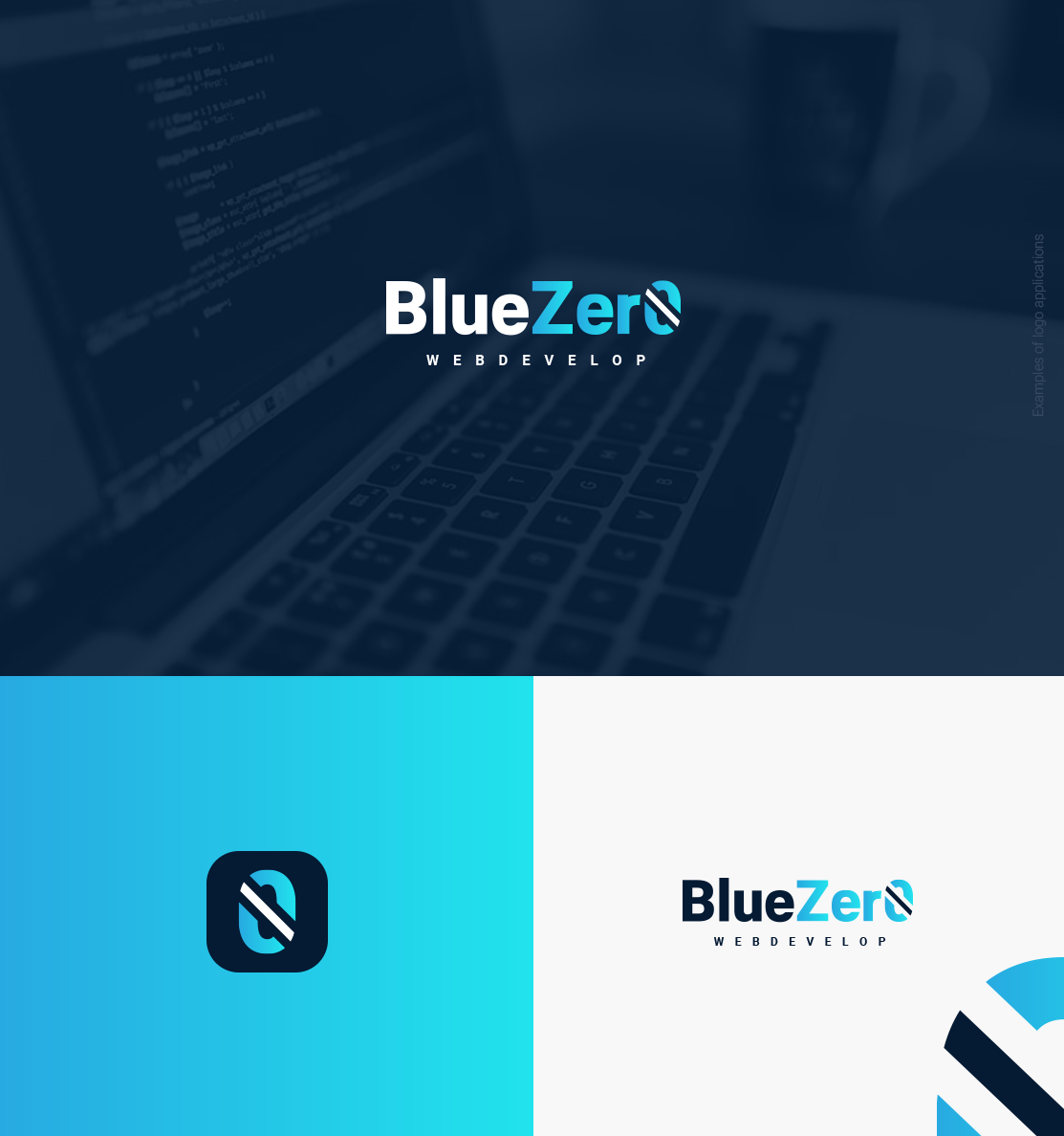 Logo Design by Felipe Moura for BlueZero, SLU | Design #17851637