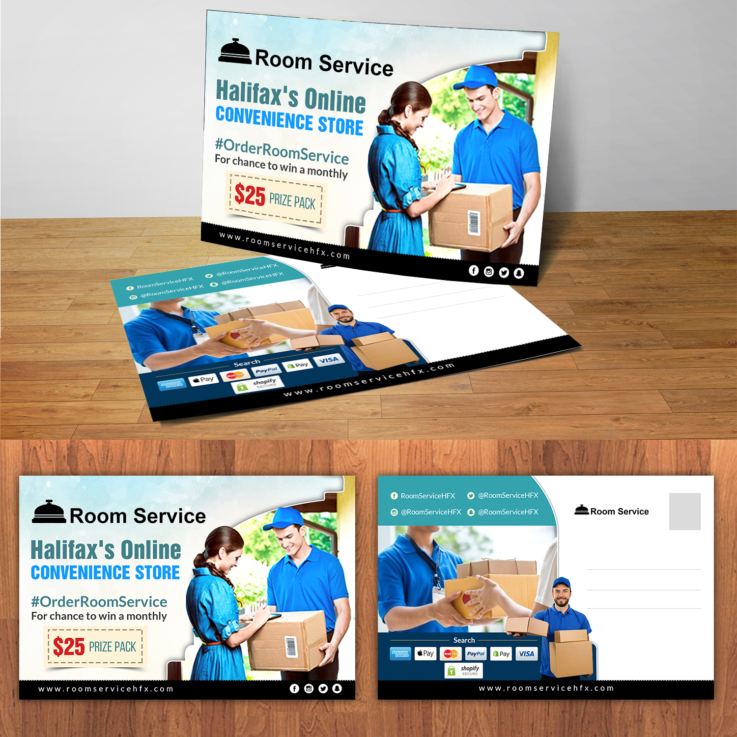 Postcard Design by creative.bugs for this project | Design #17912672