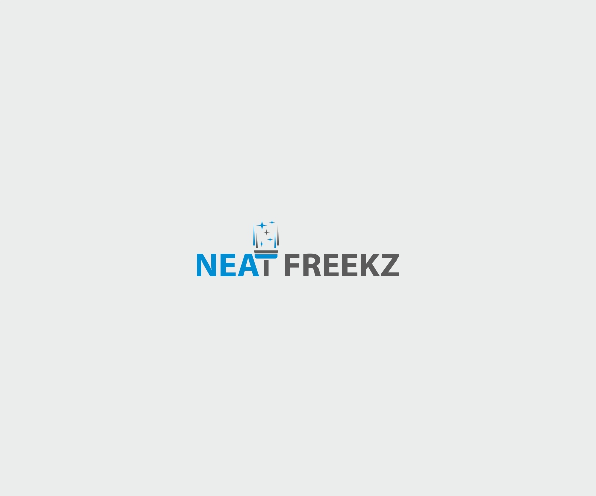 Modern, Bold, Office Cleaning Logo Design for Neat Freekz Cleaning