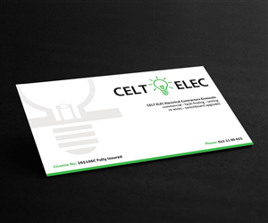 Visitenkarten-Design von E.G für CELT ELEC | Design: #2761202