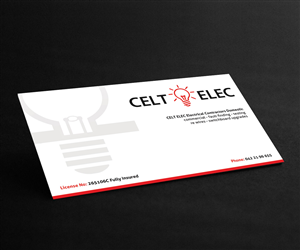 Visitenkarten-Design von E.G für CELT ELEC | Design: #2761204