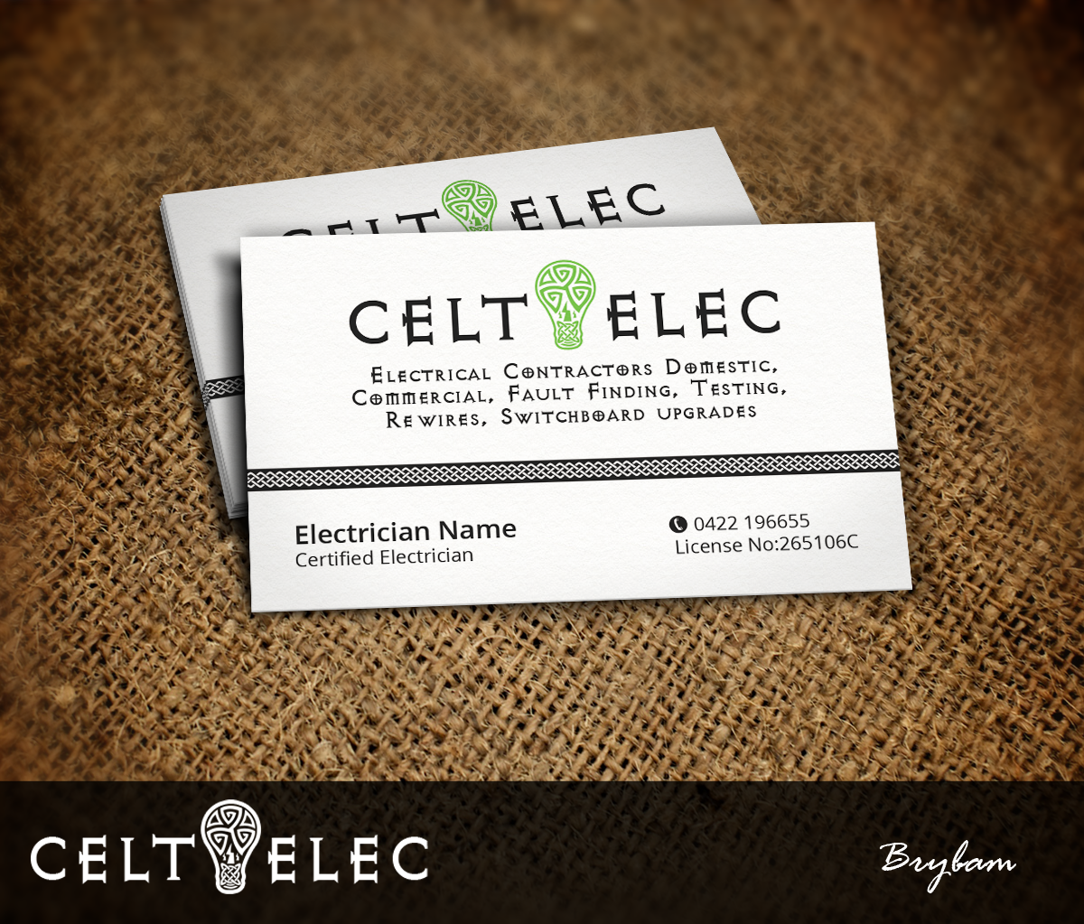 Business Card Design by Nelsur for CELT ELEC | Design #2757878