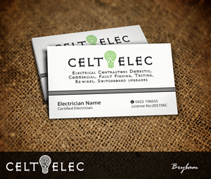 Visitenkarten-Design von Nelsur für CELT ELEC | Design: #2757878