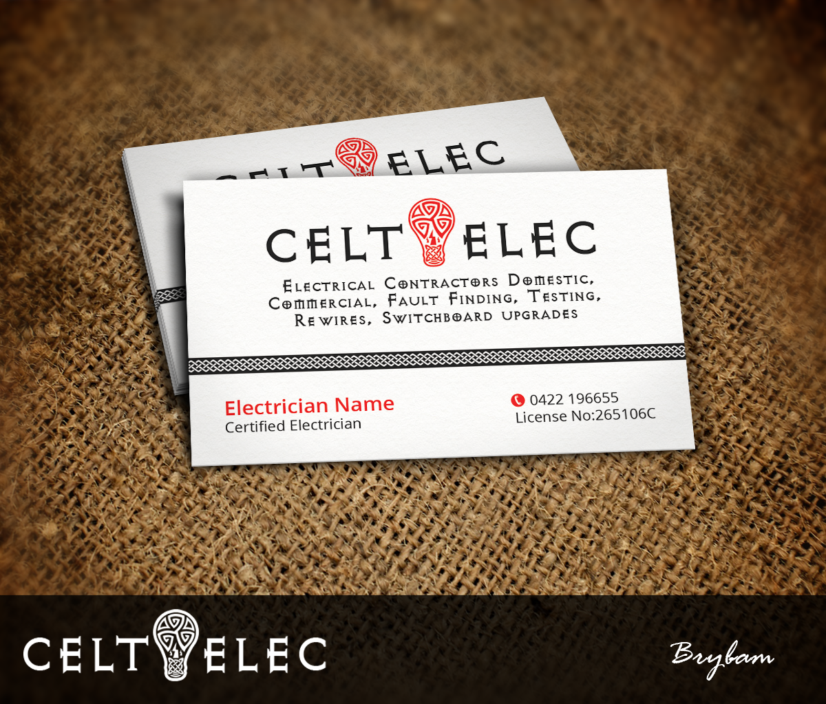 Diseño de Tarjeta de Presentación por Nelsur para CELT ELEC | Diseño #2757914