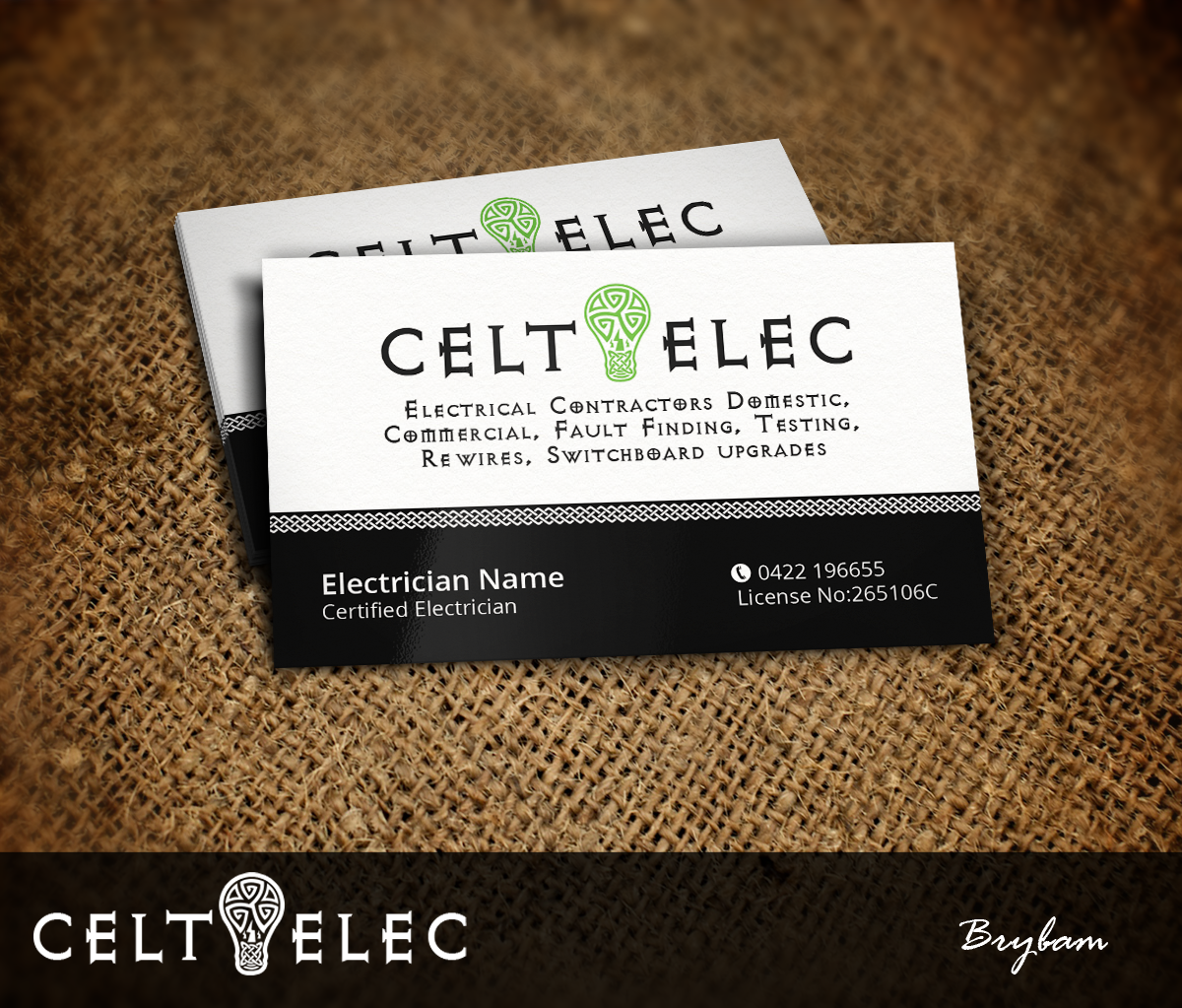 Business Card Design by Nelsur for CELT ELEC | Design #2758026