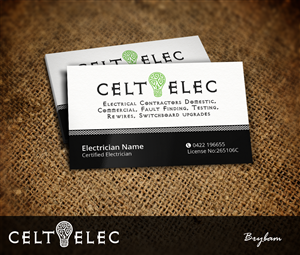 Visitenkarten-Design von Nelsur für CELT ELEC | Design: #2758026