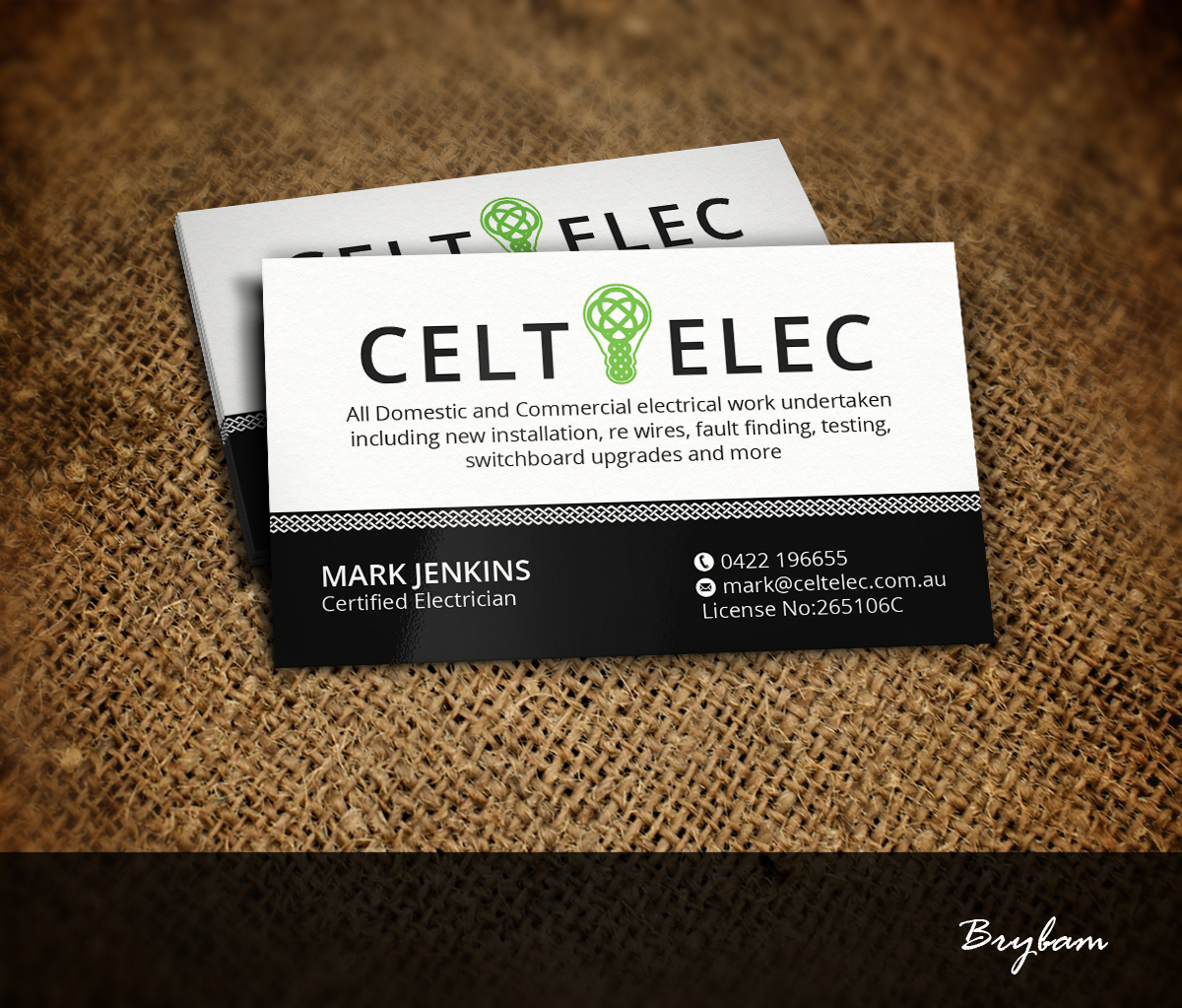 Business Card Design by Nelsur for CELT ELEC | Design #2776896
