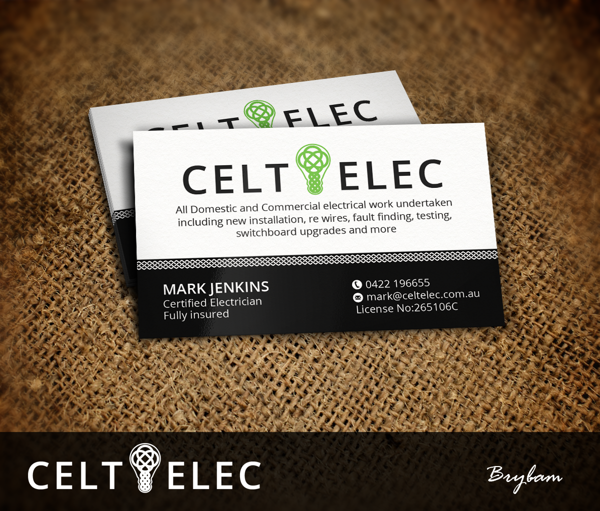 Business Card Design by Nelsur for CELT ELEC | Design #2777464