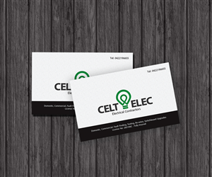 Diseño de Tarjeta de Presentación por Habeeb Muhammad para CELT ELEC | Diseño #2766953