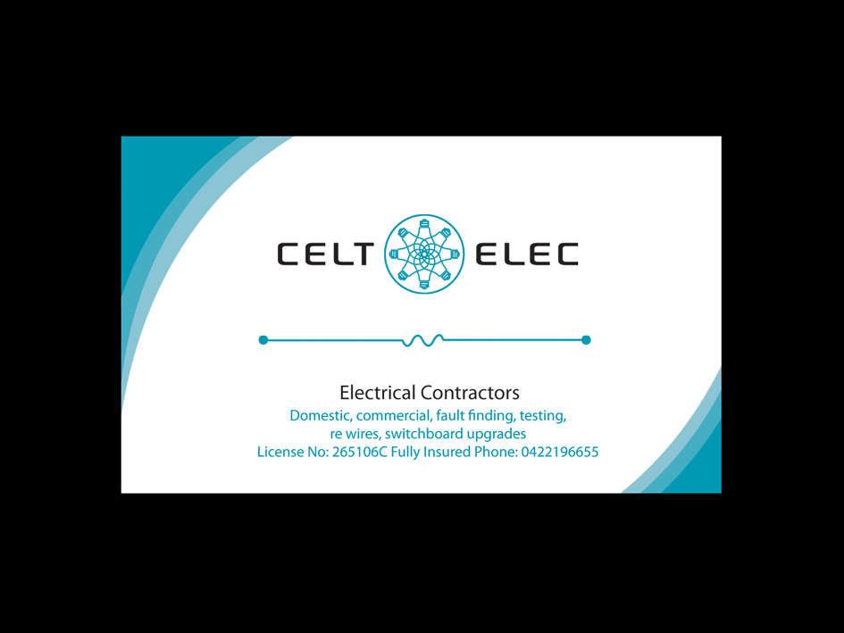 Visitenkarten-Design von whitepaper für CELT ELEC | Design #2756791
