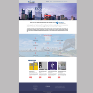Web Design par LCS DESIGNERS pour Equal Access Group | Design : #17872085