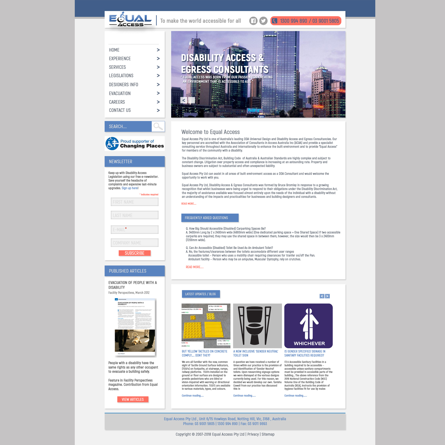 Diseño Web por LCS DESIGNERS para Equal Access Group | Diseño #17873585