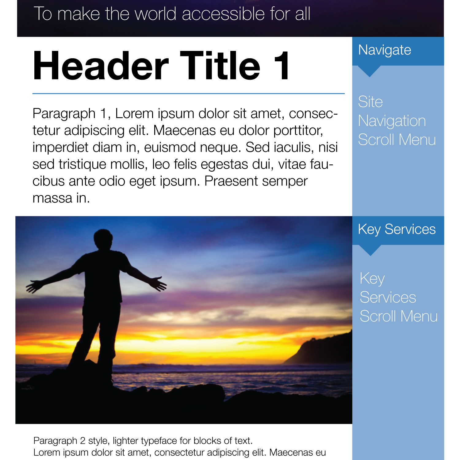 Web Design by Dave Greengrow Design for Equal Access Group | Design #17859289