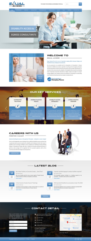 Web Design par PNF infosys pour Equal Access Group | Design : #17874946