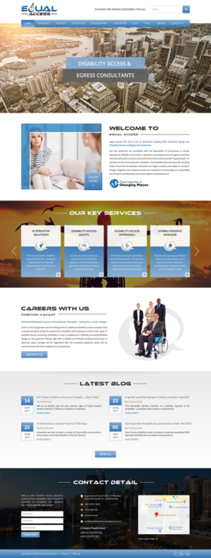 Web Design par PNF infosys pour Equal Access Group | Design : #17874947