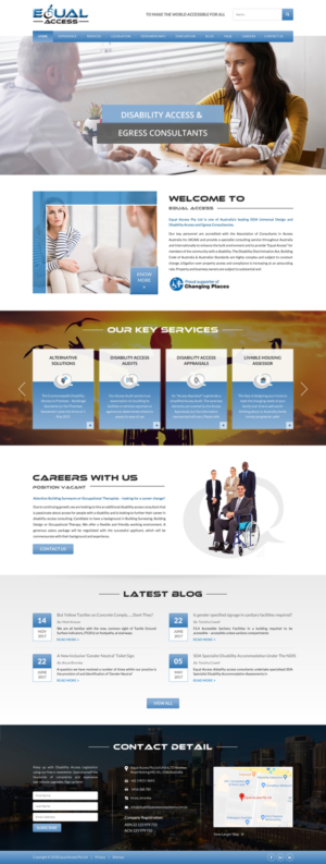 Web Design par PNF infosys pour Equal Access Group | Design : #17874948