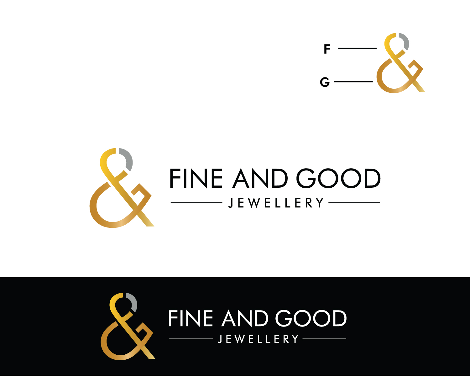 Logo Design by Atec for Fine and Good Jewelry | Design #17869615