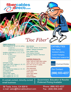 Design de Flyer par Parul pour FiberCablesDirect.com | Design : #2758377