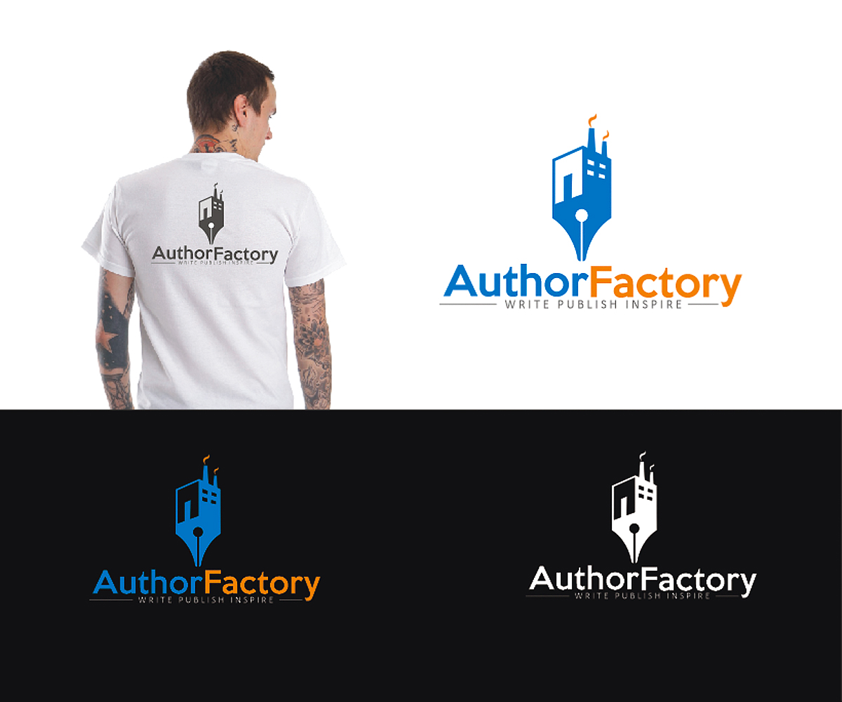 Logo-Design von Vishak vasu für Author Factory | Design #17951344