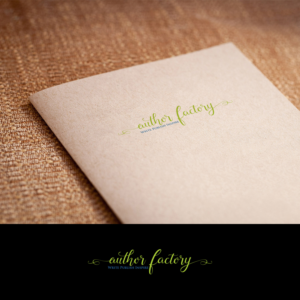 Author Factory -  Write Publish Inspire | Logo Design by DesignDUO