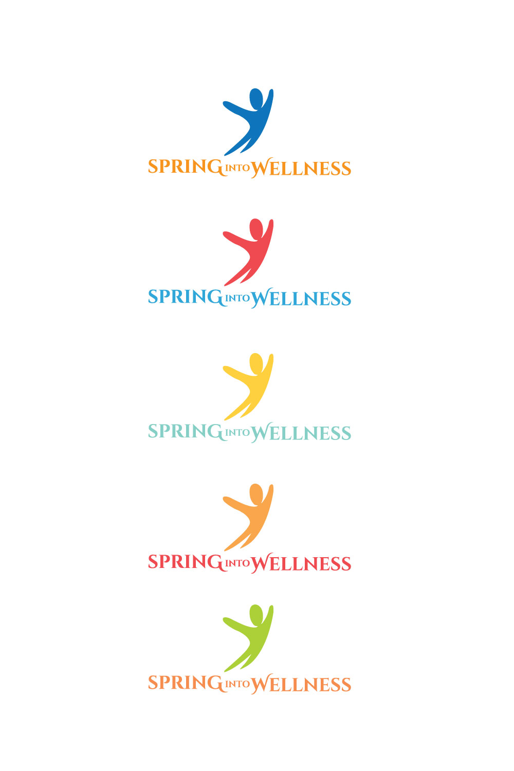 Logo Design by A S design @ for Spring into Wellness | Design #17906190