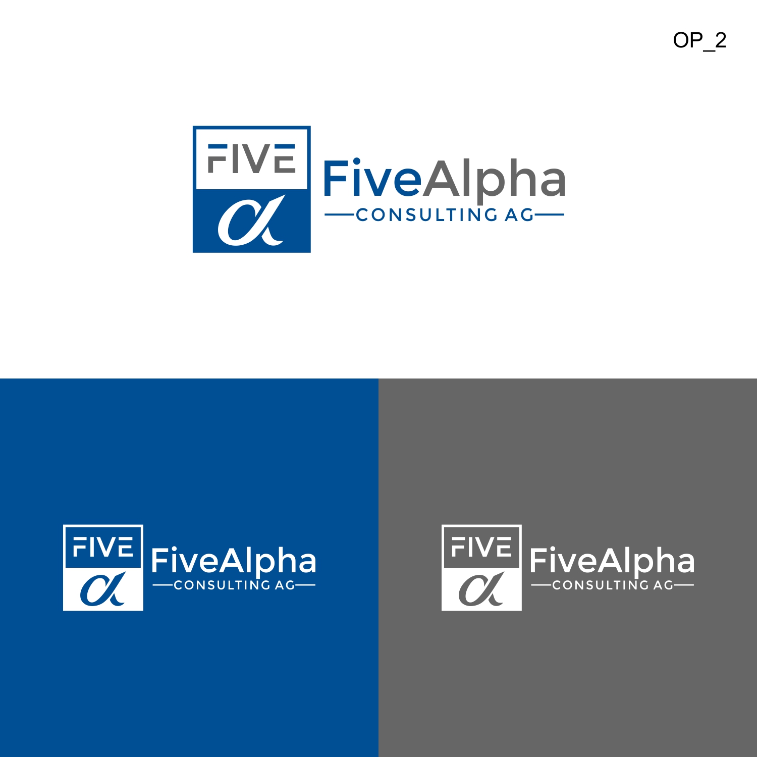 Logo Design by Ava for FiveAlpha Consulting  | Design: #17877614