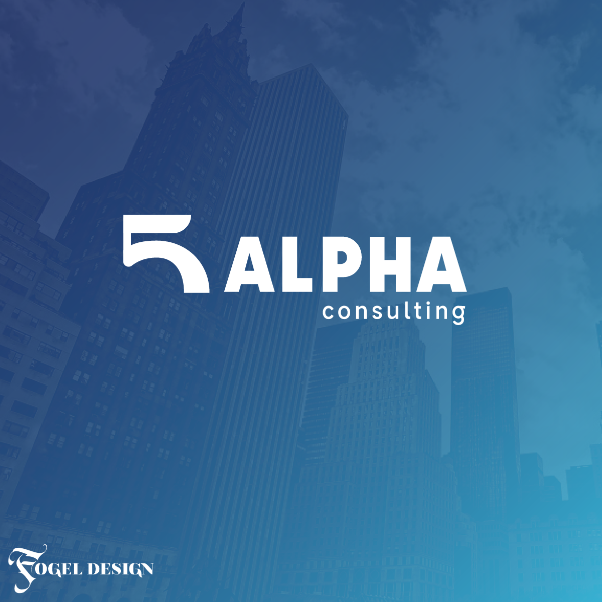 Logo-Design von FogelDesign für FiveAlpha Consulting  | Design #17853006