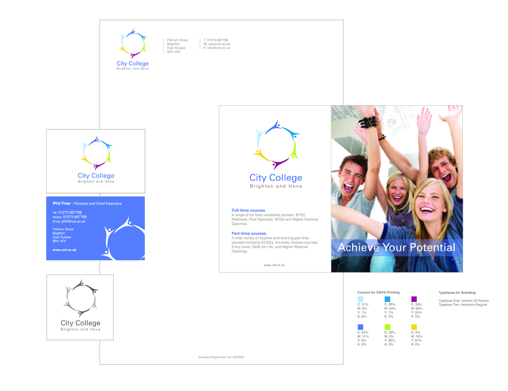 Logo Design by Blank Blank for City College Brighton and Hove | Design: #1535