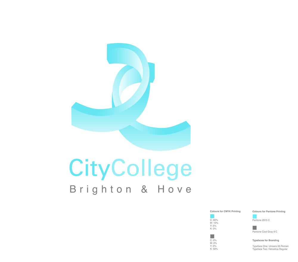 Logo Design by Blank Blank for City College Brighton and Hove | Design: #1536