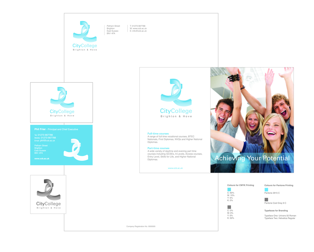 Logo Design by Blank Blank for City College Brighton and Hove | Design: #1537