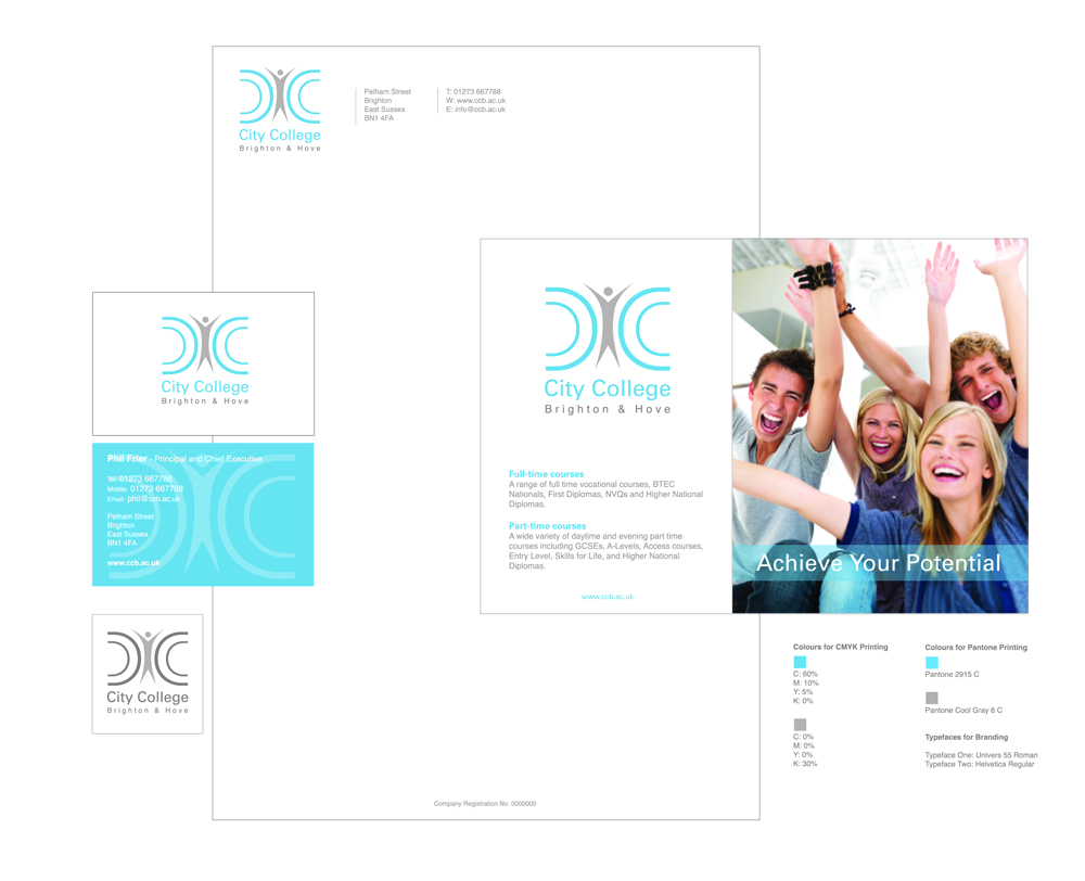 Logo Design by Blank Blank for City College Brighton and Hove | Design: #1539