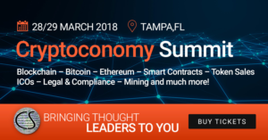 Graphic Design for Cryptoconomy Summit Event