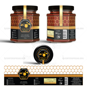 Packaging Design by CENTERSPREAD for MARUTEA HONEY  | Design: #17981352