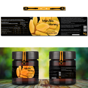 Verpackungs-Design von KhrystynaS für MARUTEA HONEY  | Design: #18073077