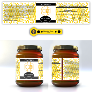Verpackungs-Design von Anna Mason 2 für MARUTEA HONEY  | Design: #18084738
